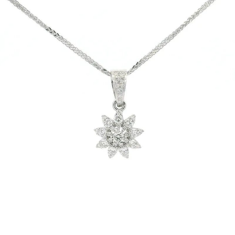 18K Gold Pendant Set