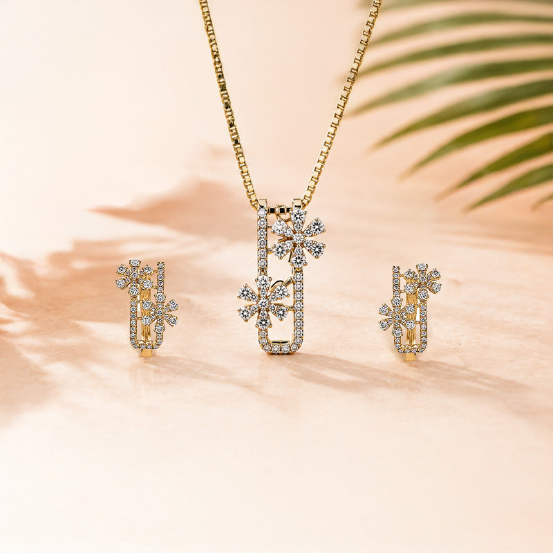 Celebrating with flowers - Pendant Set