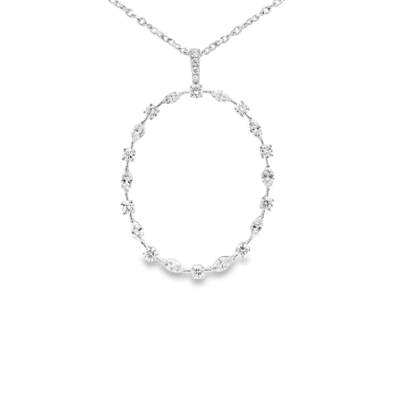 18K Gold Pendant Set