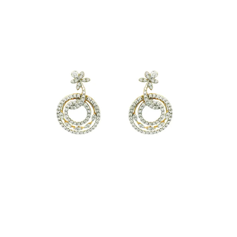 Elegant Diamond Pendant Set