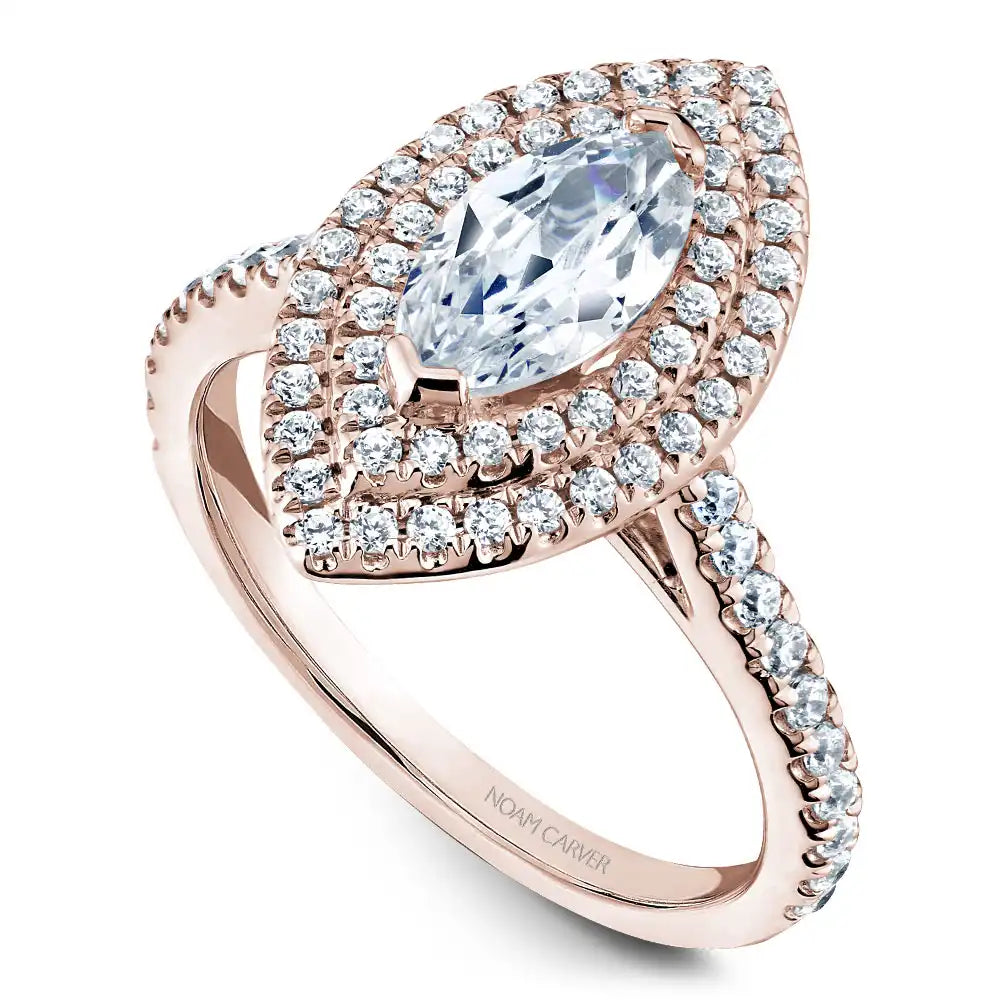 Noam Carver Semi Mount Engagement Ring
