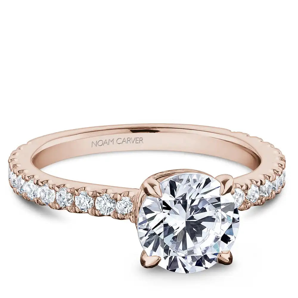 Noam Carver Semi Mount Engagement Ring