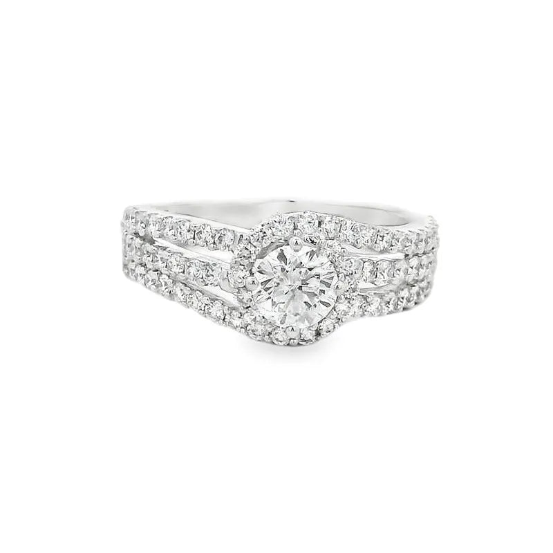 Elegant Diamond Engagement Ring - GIA Certified