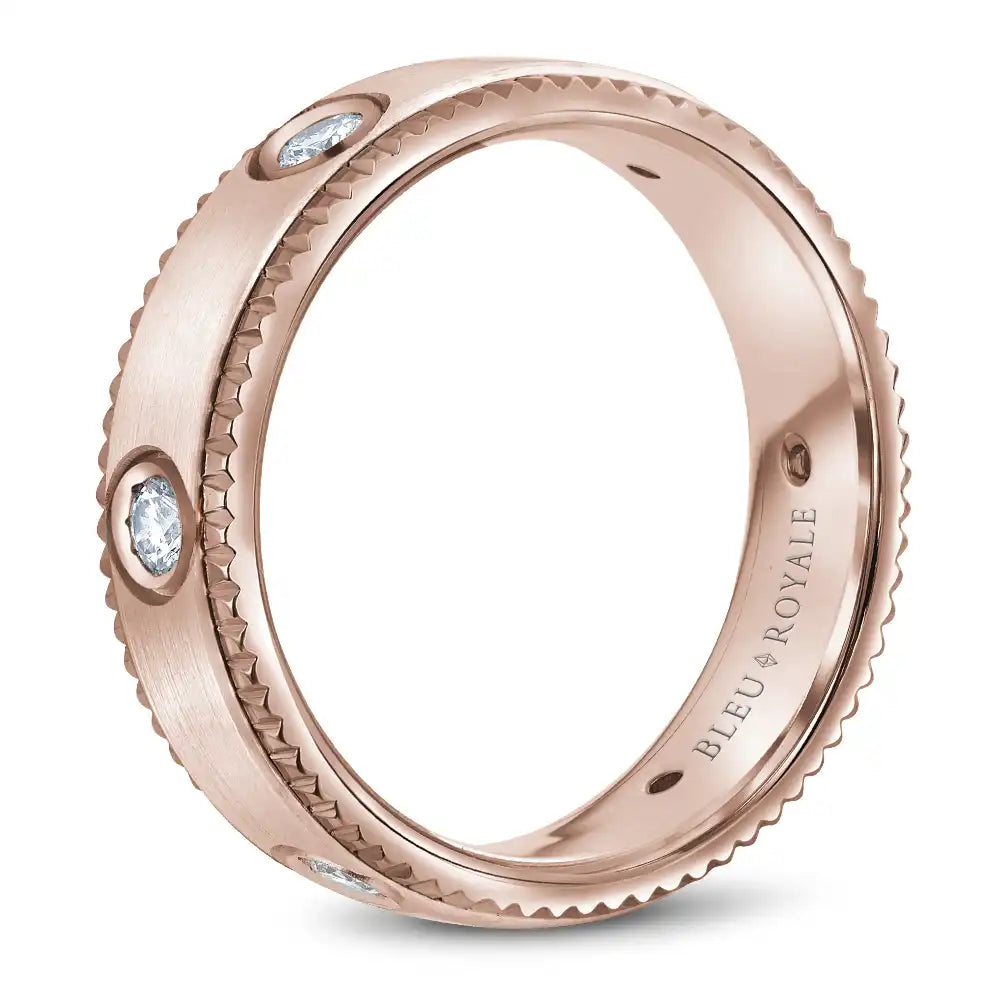 Bleu Royale Wedding Band
