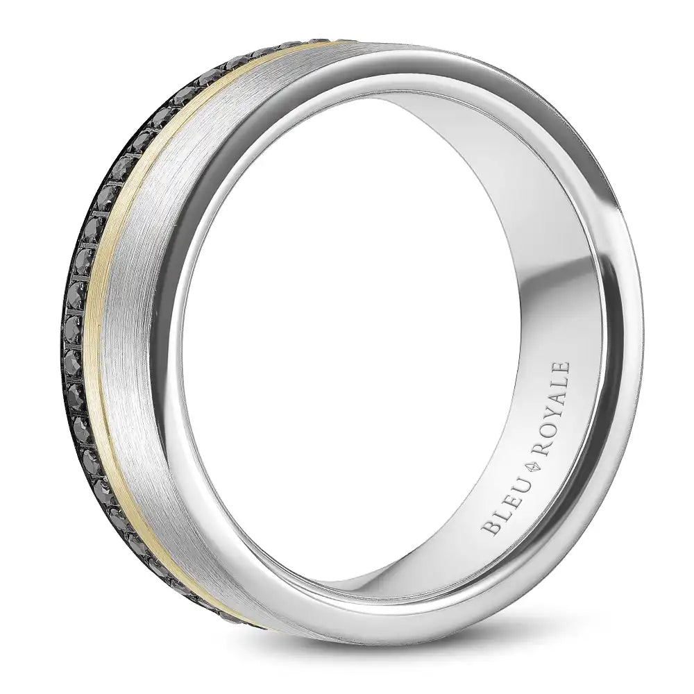 Bleu Royale Wedding Band