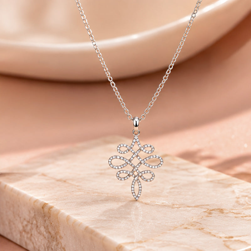 Fancy Motif Diamond Necklace