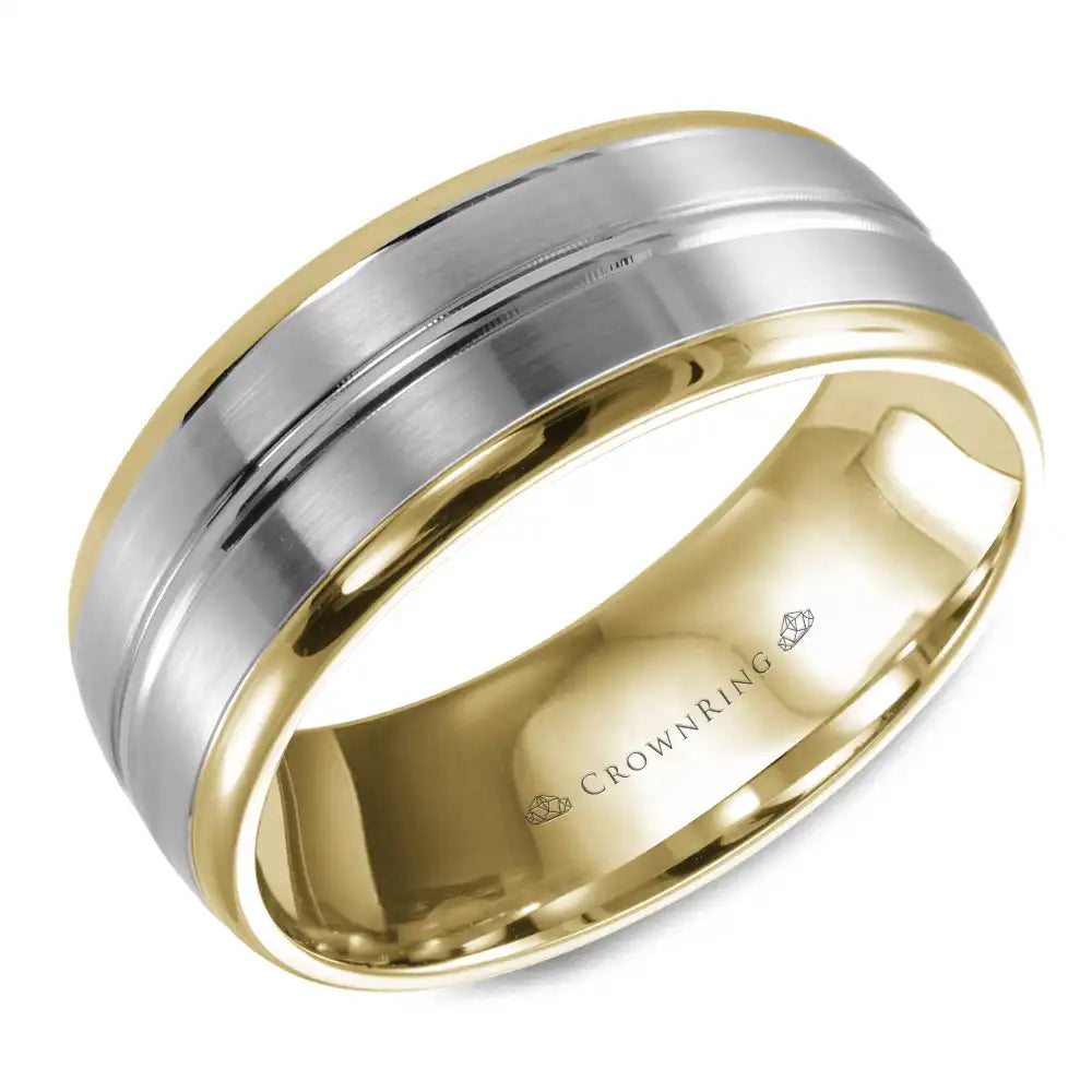 CrownRing Wedding Band