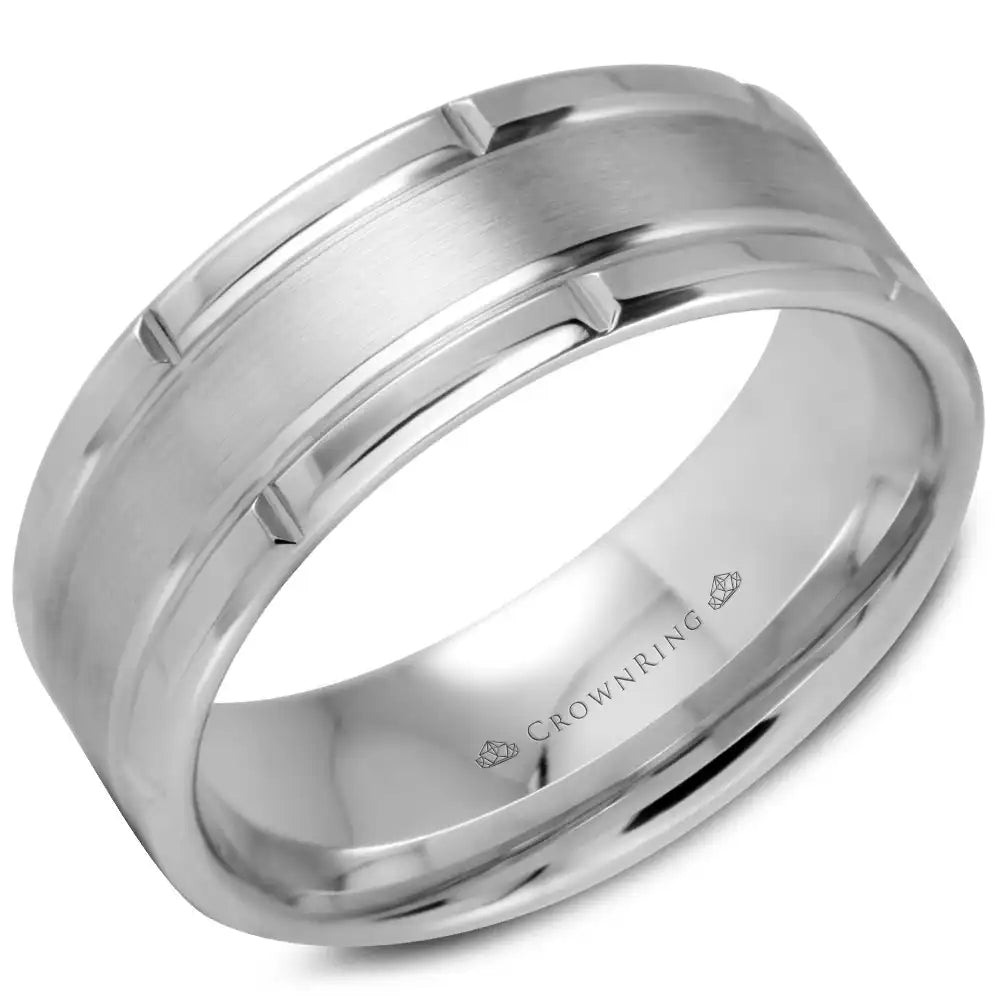 CrownRing Wedding Band