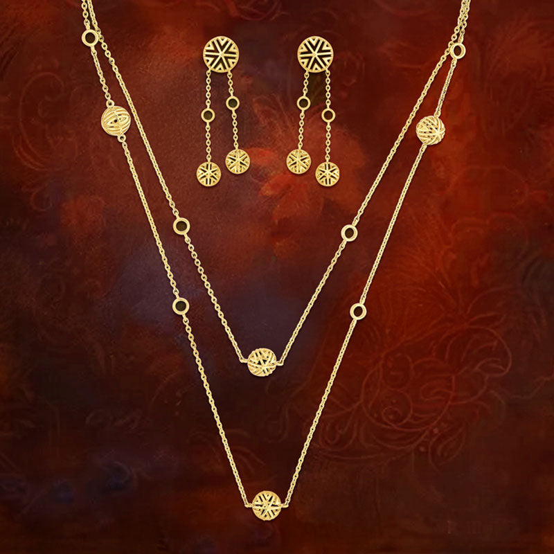 22K Gold Necklace Sets