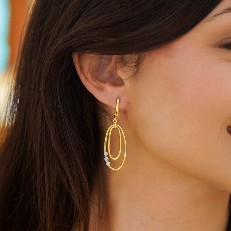 18K Gold Pendant Set