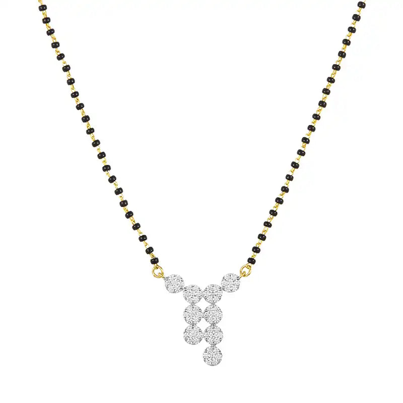 Elegant 18K Two Tone Gold Diamond Necklace and Earrings for Women