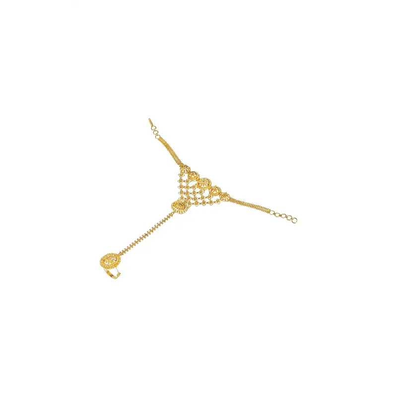 22k Yellow Gold Hand Jewelry