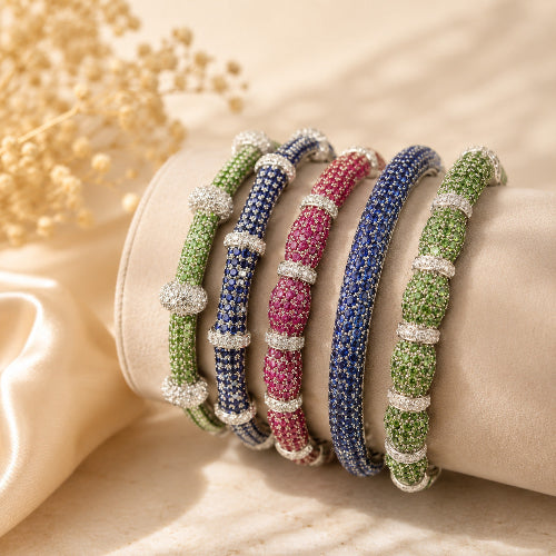 Gemstone Bangles