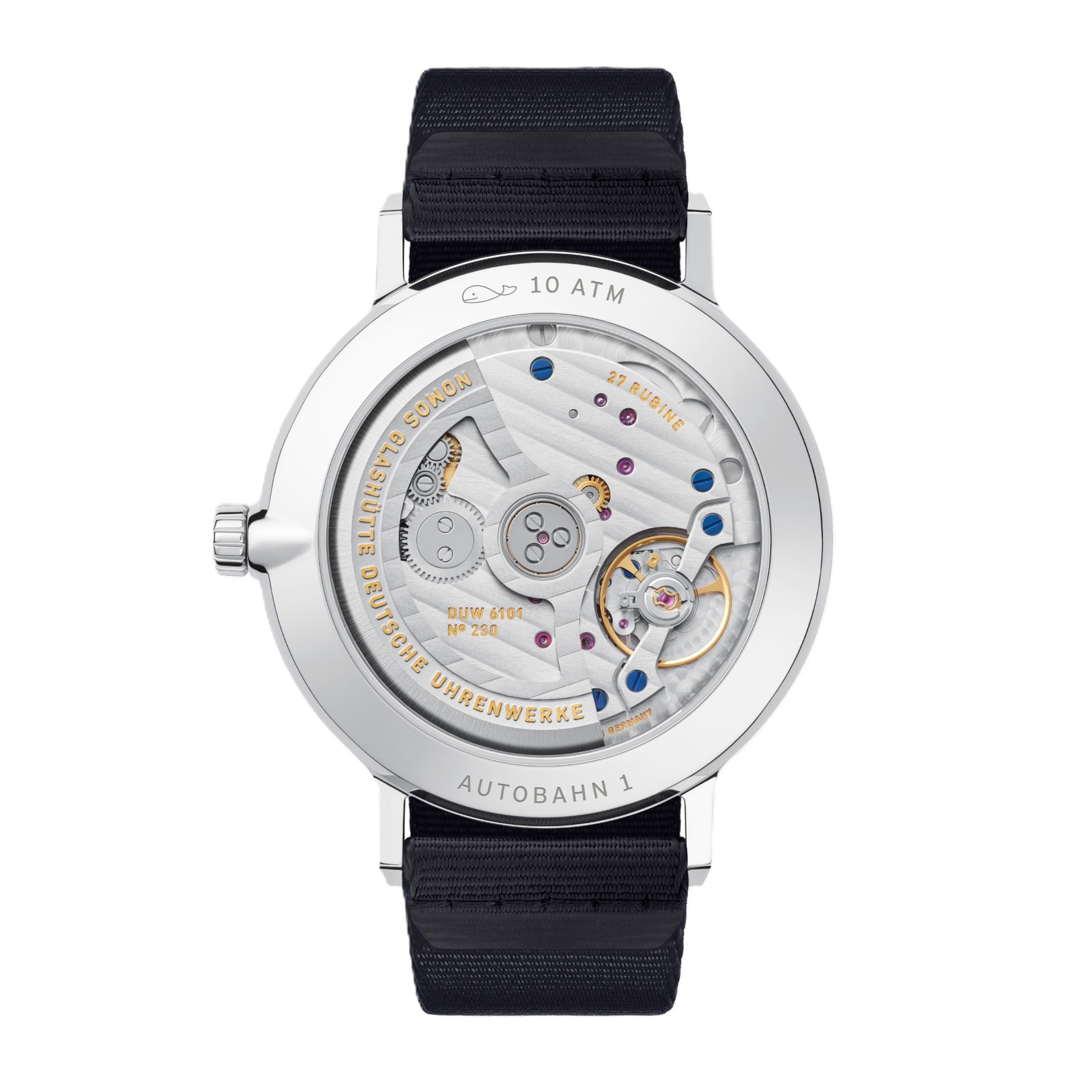 NOMOS Glash&uuml;tte Autobahn Neomatik 41 Date Watch