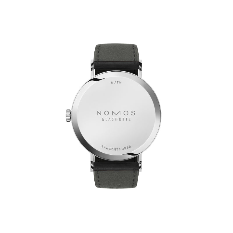NOMOS Glash&uuml;tte Tangente Neomatik 39 Platinum Gray Watch