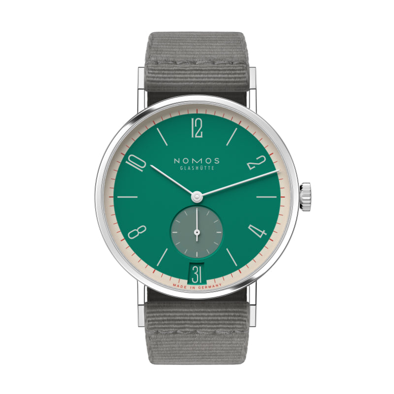 Tangente 38 Datum Schlossgr&uuml;n 175 Years Watchmaking Glash&uuml;tte
