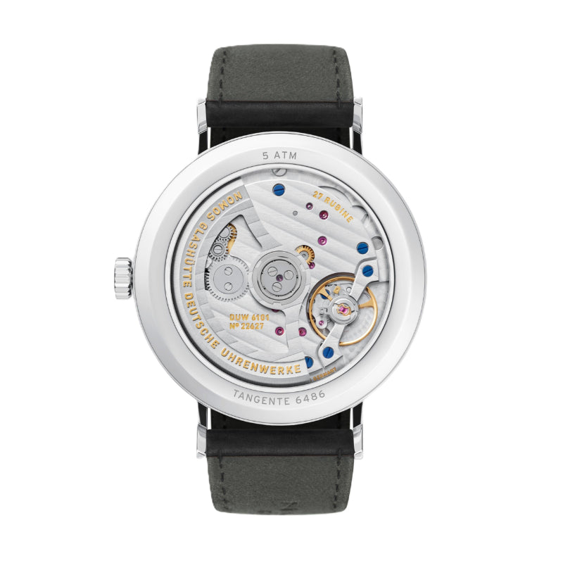 NOMOS Glash&uuml;tte Tangente Neomatik 41 Update Ruthenium Watch