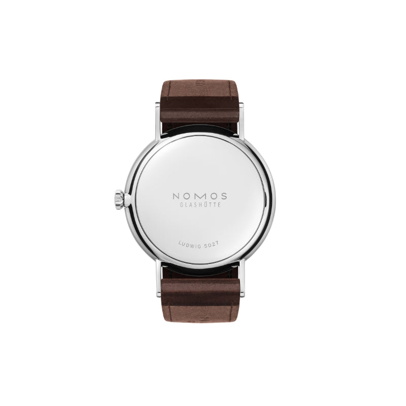 NOMOS Glash&uuml;tte Ludwig 38 Enamel White Watch