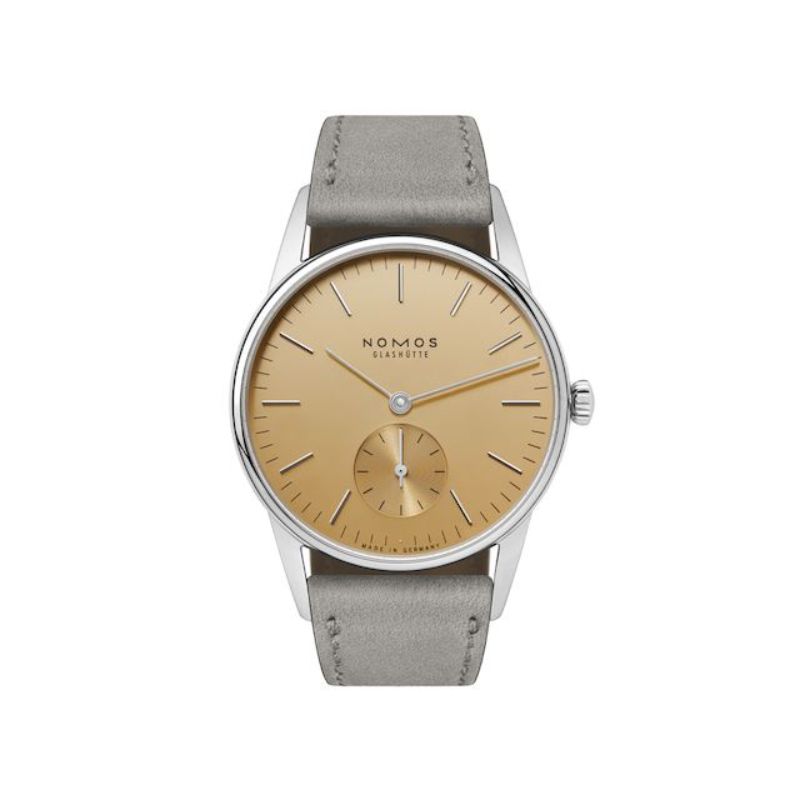NOMOS Glash&uuml;tte Orion 33 Gold Watch