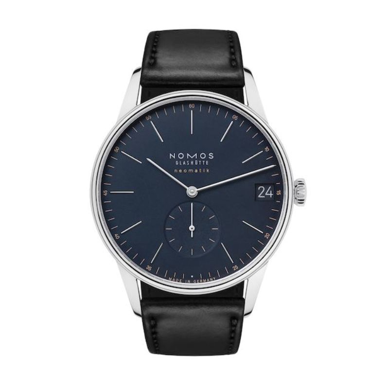 NOMOS Glash&uuml;tte Orion Neomatik 41 Date Midnight Blue Watch