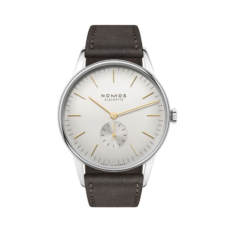 NOMOS Glash&uuml;tte Orion 38 Silver Watch