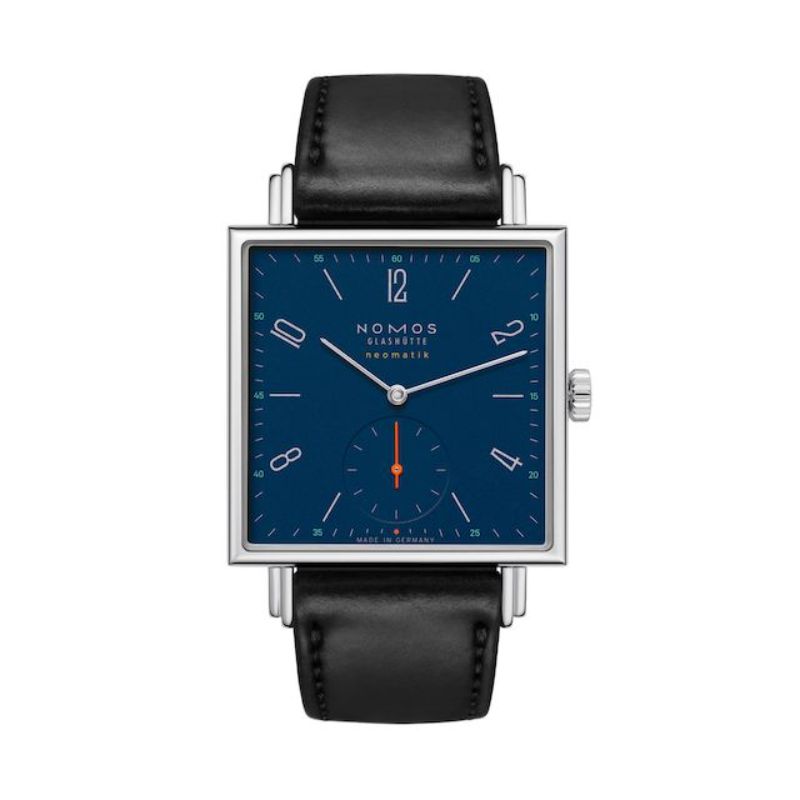 NOMOS Glash&uuml;tte Tetra Neomatik 39 Midnight Blue Watch