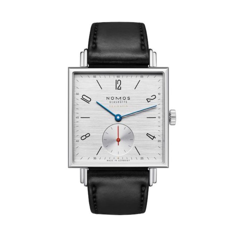 NOMOS Glash&uuml;tte Tetra Neomatik 39 Silvercut Watch