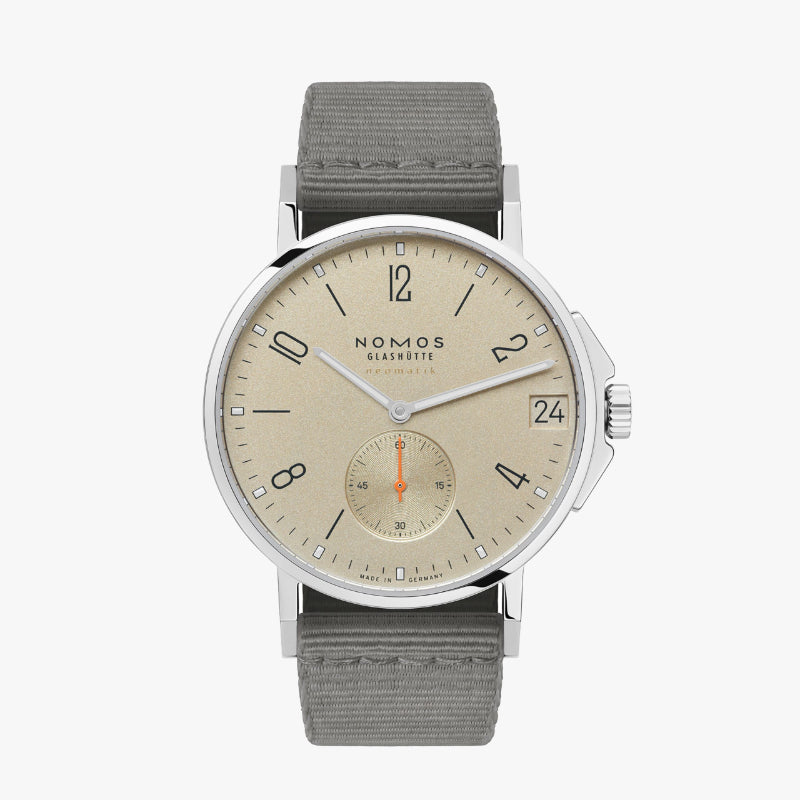 NOMOS Glash&uuml;tte Ahoi Neomatik 38 Date Sand Watch