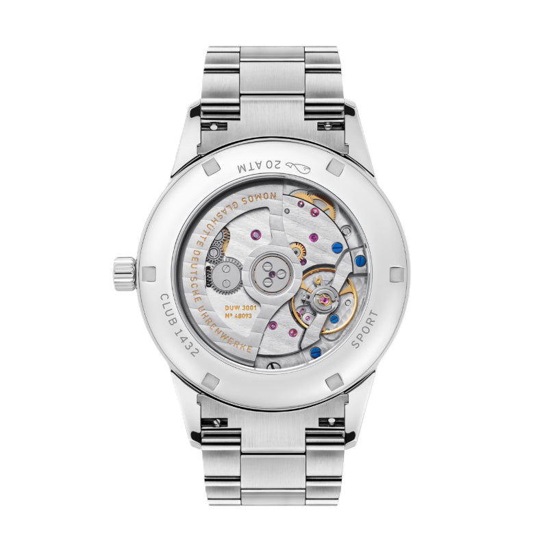 NOMOS Glash&uuml;tte Club Sport Neomatik 39 Tabac Watch