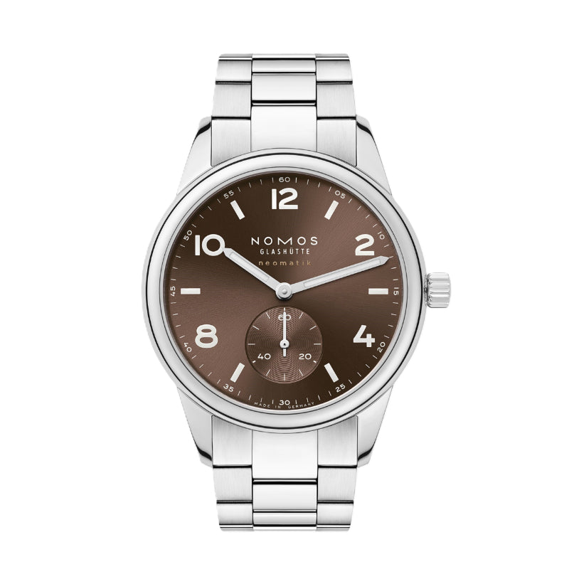 NOMOS Glash&uuml;tte Club Sport Neomatik 39 Tabac Watch