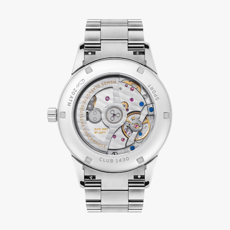 NOMOS Glash&uuml;tte Club Sport Neomatik 39 Smoke Watch