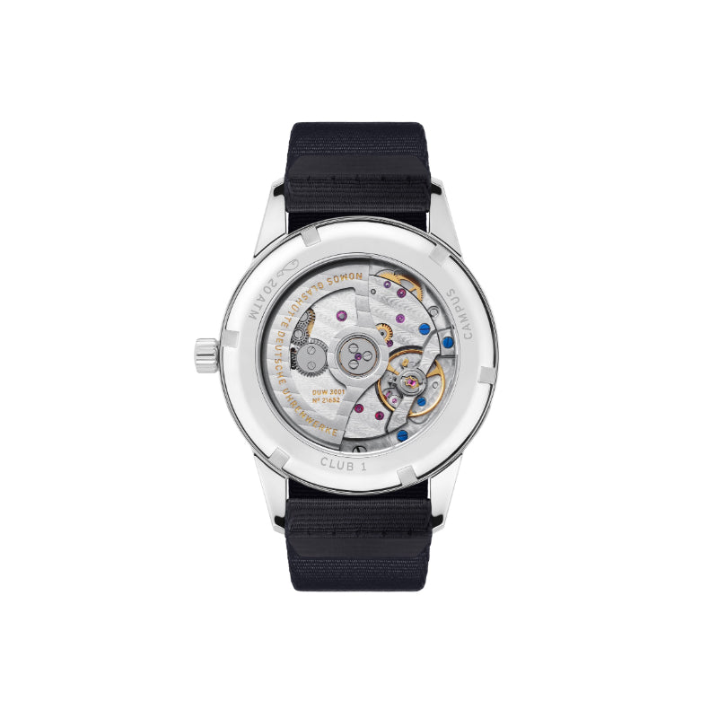 NOMOS Glash&uuml;tte Club Campus Neomatik 39 Midnight Blue Watch