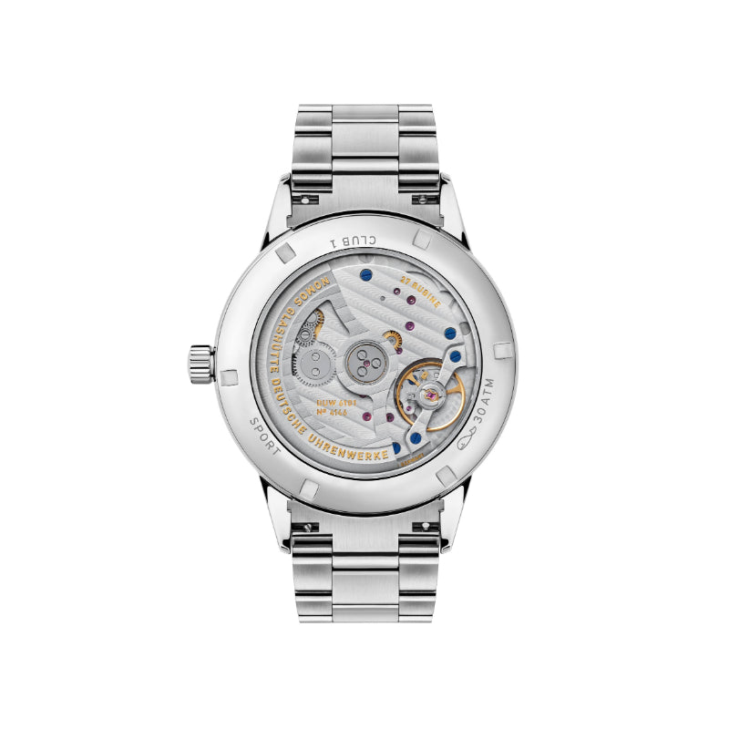 NOMOS Glash&uuml;tte Club Sport Neomatik 42 Date Blue Watch