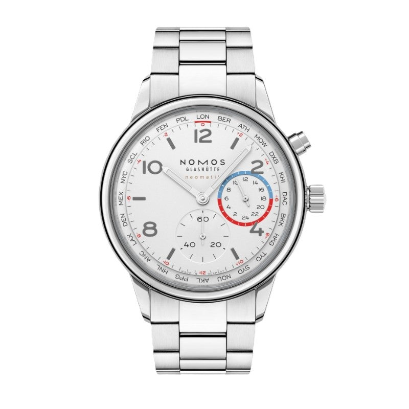 NOMOS Glashütte Club Sport Neomatik Worldtimer