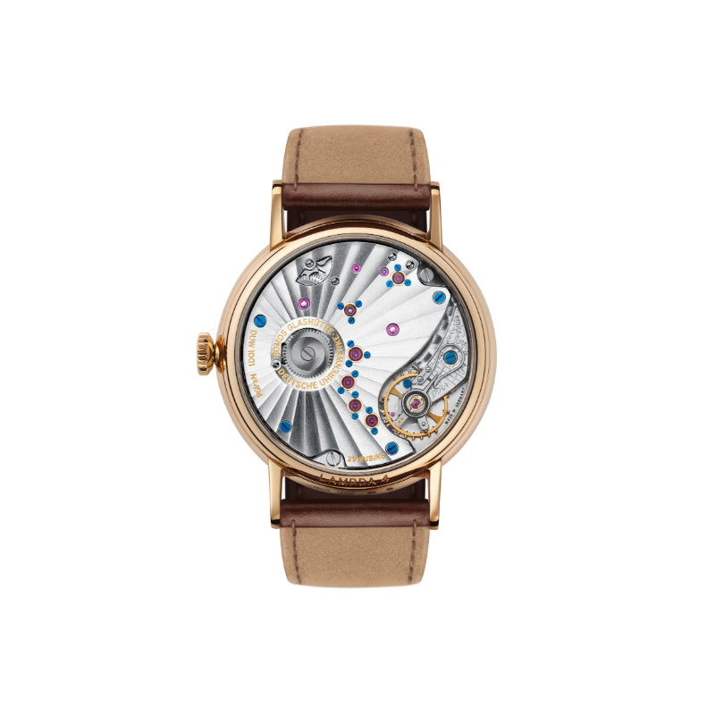 NOMOS Glash&uuml;tte Metro Date Power Reserve Watch
