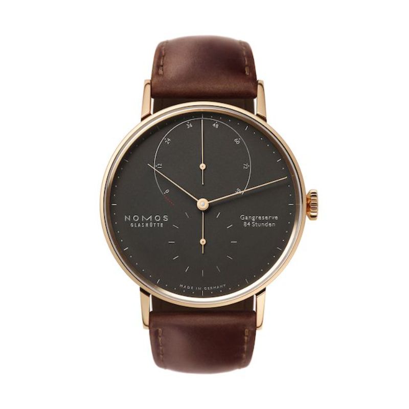 NOMOS Glash&uuml;tte Lambda 39 Velvet Black Watch
