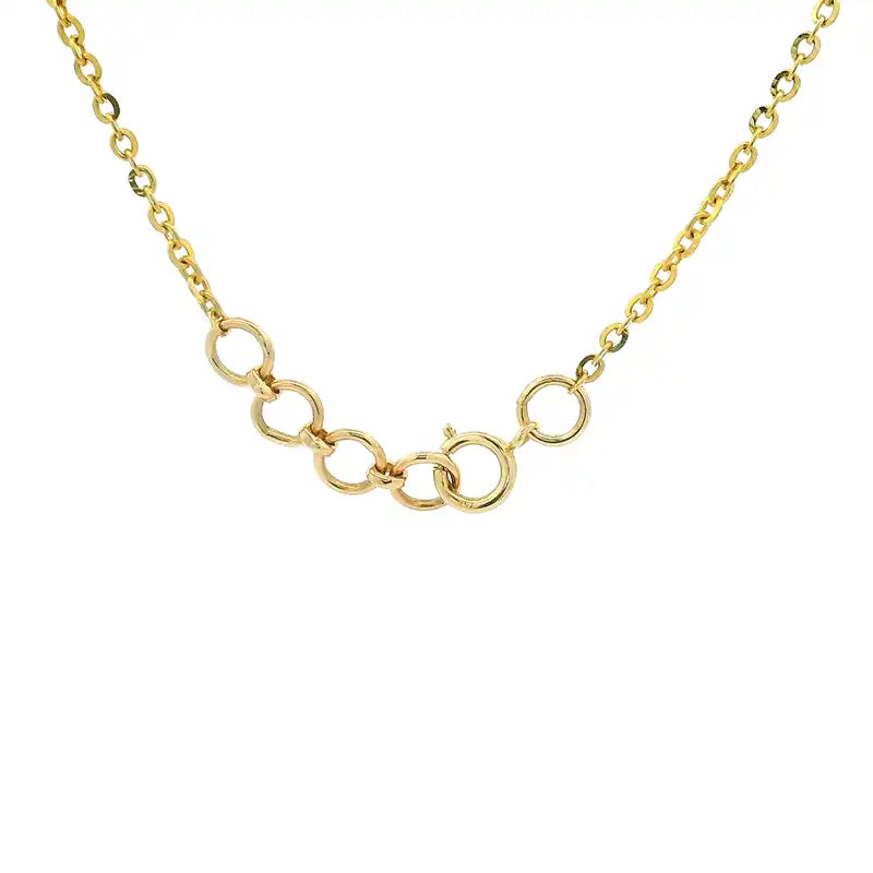 Circle of Life Gold Diamond Pendant Necklace for Everyday Wear