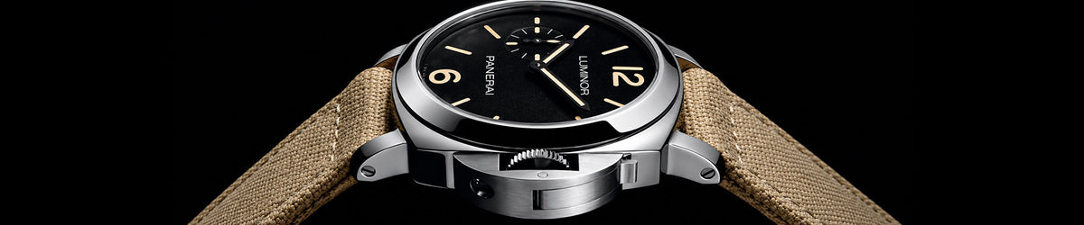 Panerai introduces the
iconic Luminor design of
the 1990s for the first time
in 42mm case