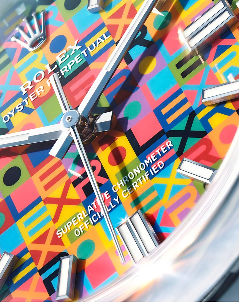 Dial A graphical and colorful motif