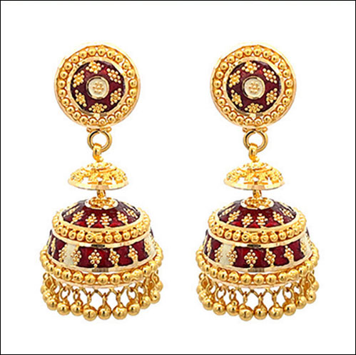 Gold Jhumka
