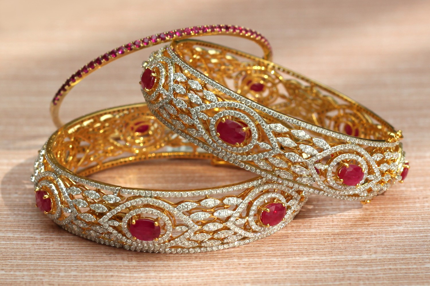 Ruby Bangles
