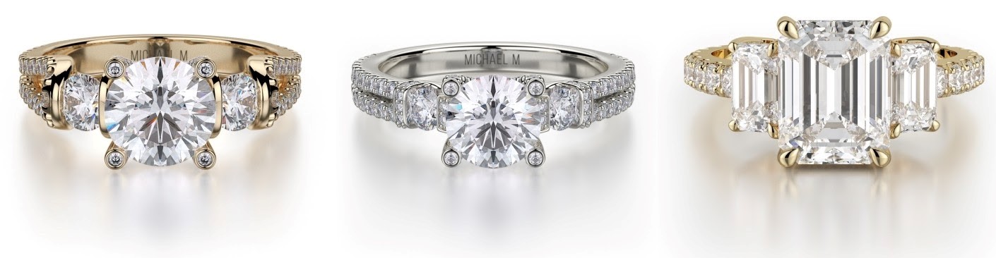 Three Stone Rings