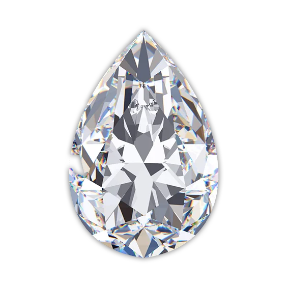 Pear Shaped Diamonds