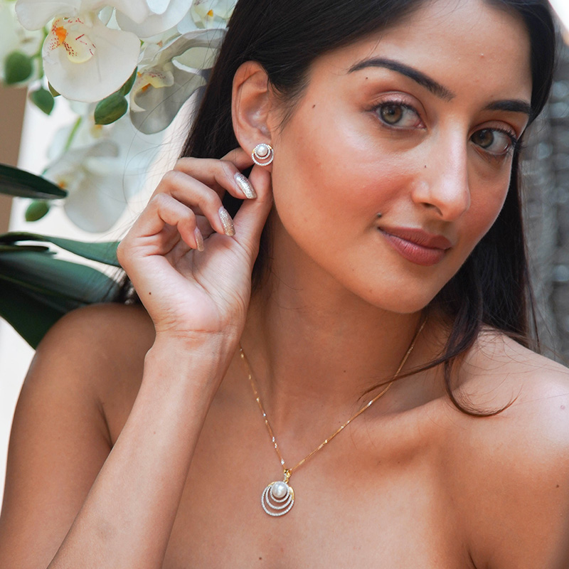 Pearl Pendant Set