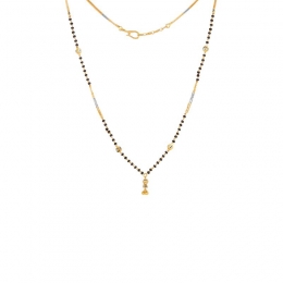 22K Two-Toned Gold Mangalsutra