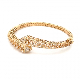 Exquisite Diamond Bracelet in 18K Gold