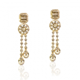 Chandelier Diamond Earrings