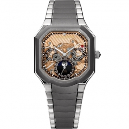 Gerald Charles Masterlink Perpetual Calendar Sapphire Dial Watch
