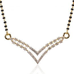 Fashionable Diamond Mangalsutra