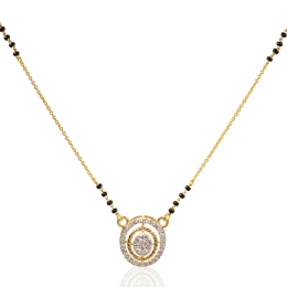 Circle of Life Diamond Mangalsutra